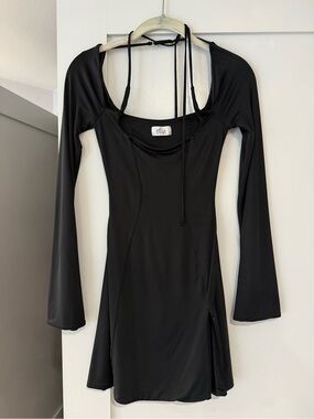 Oh Polly | Dresses | Oh Polly Chelsea Embellished Wrap Over Aline Mini Dress In Black | Poshmark Oh Polly | Dresses | Oh Polly Chelsea Embellished Wrap Over Aline Mini Dress In Black | Poshmark
